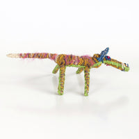 Aboriginal Artwork by Rita Rolley - Papa (Dog) Tjanpi Sculpture