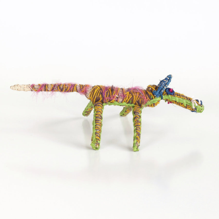 Aboriginal Artwork by Rita Rolley - Papa (Dog) Tjanpi Sculpture