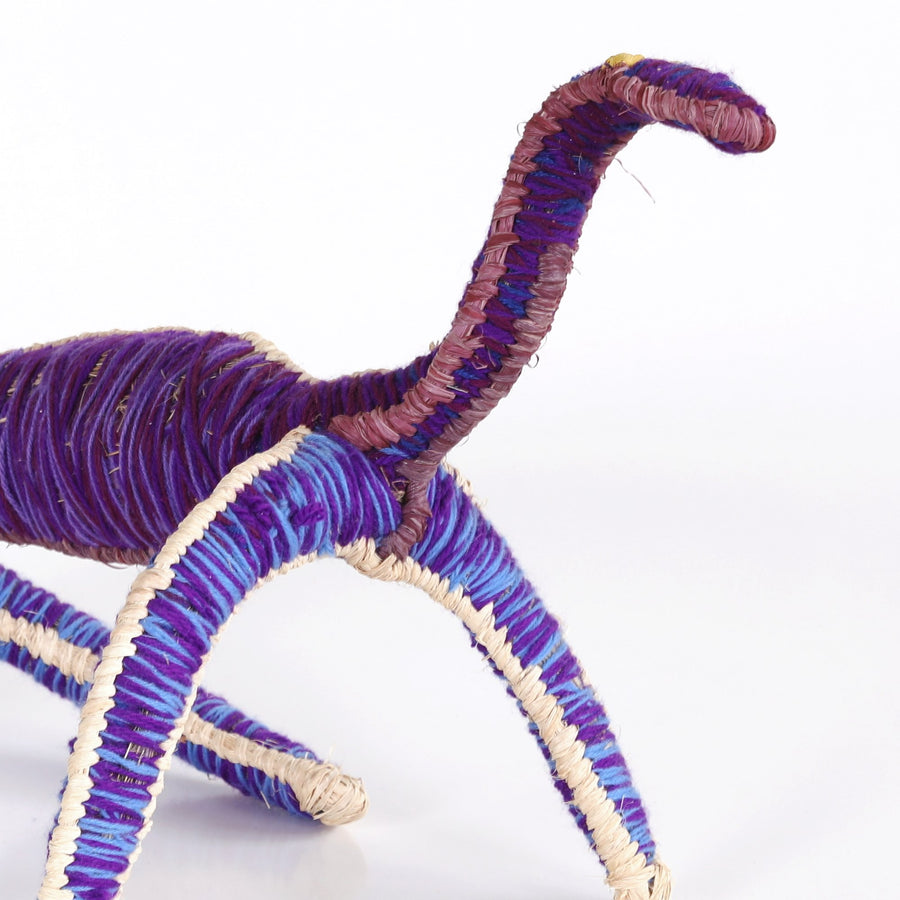 Aboriginal Artwork by Rita Rolley - Tinka (Goanna) Tjanpi Sculpture