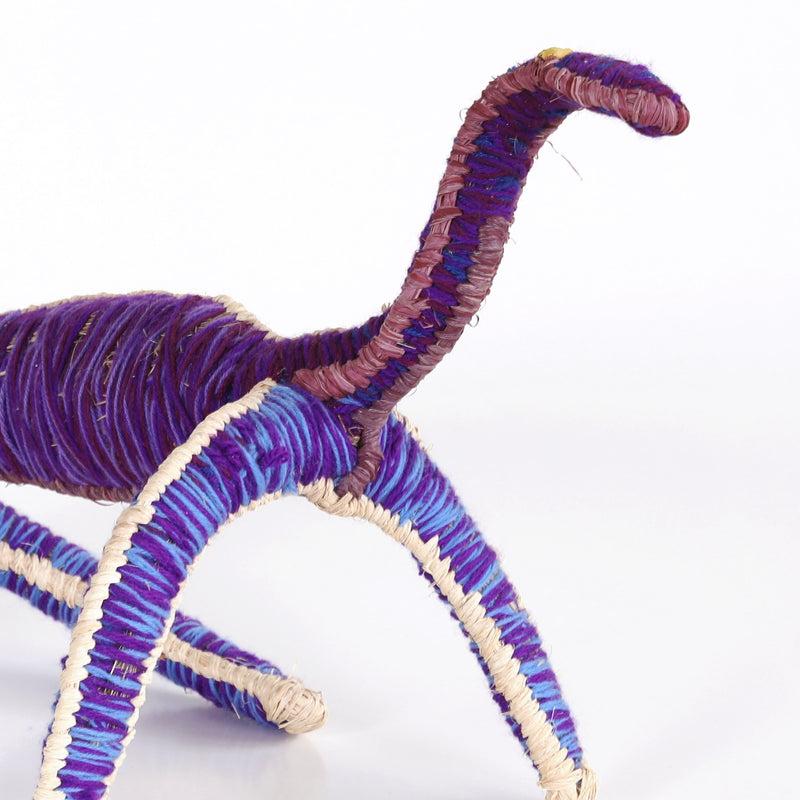 Aboriginal Artwork by Rita Rolley - Tinka (Goanna) Tjanpi Sculpture