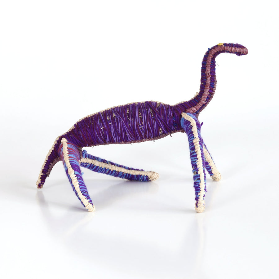 Aboriginal Artwork by Rita Rolley - Tinka (Goanna) Tjanpi Sculpture