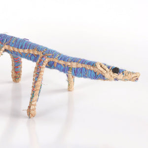 Aboriginal Artwork by Ruth Bates - Papa (Dog) Tjanpi Sculpture - ART ARK®