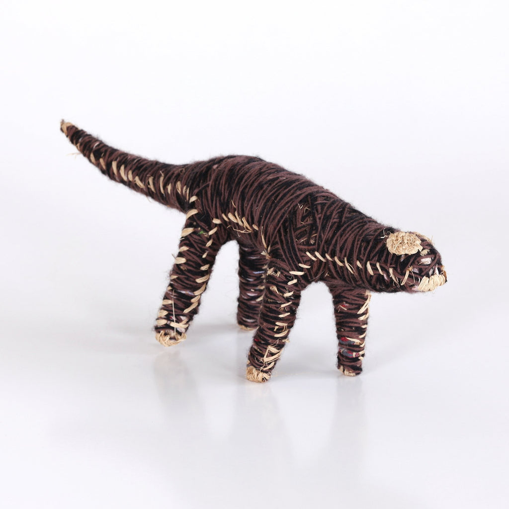 Aboriginal Artwork by Sheila Giles - Tinka (Goanna) Tjanpi Sculpture