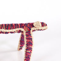 Aboriginal Artwork by Tjawina Nellie Robert - Tjanpi Tinka (lizard) Sculpture