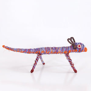 Aboriginal Artwork by Winifred Reid - Papa (Dog) Tjanpi Sculpture - ART ARK®