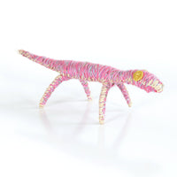 Aboriginal Artwork by Winifred Reid - Tinka (Goanna) Tjanpi Sculpture